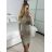 Women's Long Sleeve Dress (S/M ONE SIZE) ITALIAN FASHION IMPBB232L24157