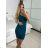 Women's Long Sleeve Dress (S/M ONE SIZE) ITALIAN FASHION IMPBB232L24157 -   black -   S / M