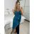 Women's Long Sleeve Party Dress (S/M ONE SIZE) ITALIAN FASHION IMPSH235429 -   turquoise -   S/M/L