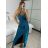 Women's Long Sleeve Party Dress (S/M ONE SIZE) ITALIAN FASHION IMPSH235429 red S / M