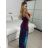 Women's Long Sleeve Party Dress (S/M ONE SIZE) ITALIAN FASHION IMPSH235429 red S / M