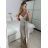 Women's Long Sleeve Party Dress (S/M ONE SIZE) ITALIAN FASHION IMPSH235429 red S / M
