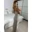 Women's Long Sleeve Party Dress (S/M ONE SIZE) ITALIAN FASHION IMPSH235429 red S / M