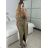 Women's Long Sleeve Party Dress (S/M ONE SIZE) ITALIAN FASHION IMPSH235429 red S / M