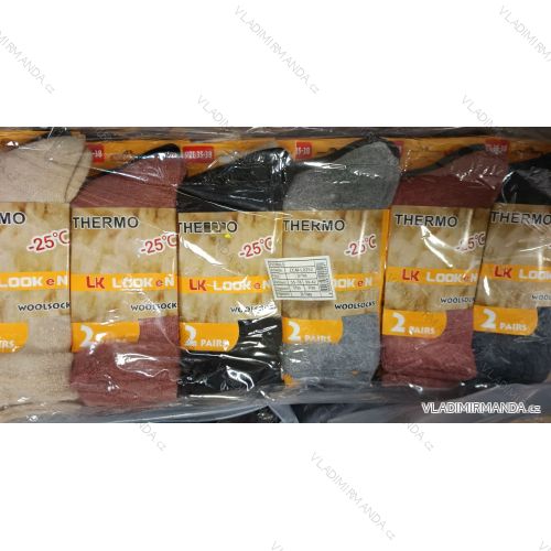 Women's knitted socks (35-38, 39-42) LOOKEN LOK24ZCM-L9252