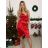 Dress with 3/4-sleeve ladies pocket (uni sl) ITALIAN Fashion IM3181746 -   black -   S/M/L