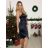 Dress with 3/4-sleeve ladies pocket (uni sl) ITALIAN Fashion IM3181746 -   black -   S/M/L