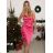 Dress with 3/4-sleeve ladies pocket (uni sl) ITALIAN Fashion IM3181746