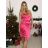 Dress with 3/4-sleeve ladies pocket (uni sl) ITALIAN Fashion IM3181746