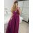 Women's Strapless Long Party Dress (S/M ONE SIZE) ITALIAN FASHION IMPSH2360055 -   dark blue -   S / M
