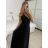 Women's elegant party long sleeve dress (S/M ONE SIZE) ITALIAN FASHION IM322282 -   emerald green -   S / M