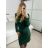 Women's long sleeve pendant dress (S/M/L ONE SIZE) ITALIAN FASHION IMM24NECKLES