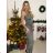Women's Long Sleeve Party Dress (S/M ONE SIZE) ITALIAN FASHION IMPSH235429 -   silver
 -   S / M