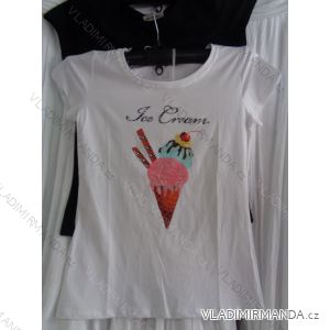 T-shirt short sleeve ladies (m-2xl) EBELIEVE MA1C-511
