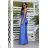 Women's Strapless Long Satin Party Dress (34-42) POLISH FASHION PMLEL24NATHALIE blue 46