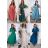 Women's elegant party long sleeve dress (S/M ONE SIZE) ITALIAN FASHION IM322282