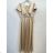 Women's Long Casual Short Sleeve Dress (S/M ONE SIZE) ITALIAN FASHION IMPSH236540