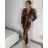 Women's Long Chiffon Short Sleeve Dress (S/M ONE SIZE) ITALIAN FASHION IMWGS231048
