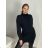 Women's Turtleneck Sweater Knit Long Sleeve Women's (uni sm) ITALIAN FASHION IM4192002