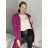 Women's Long Sleeve Shirt Dress (S/M/L ONE SIZE) ITALIAN FASHION IMC22658