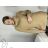 Women's Short Knitted Turtleneck Long Sleeve Dress (S/M/L ONE SIZE) ITALIAN FASHION IMPLI248123 S/M/L Brown