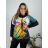 Women's Oversized Knitted Long Sleeve Sweater (S/M ONE SIZE) ITALIAN FASHION IMSN2416125