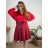 Skirt summer long ladies (uni sl) ITALIAN Fashion IM718163 M / L wine