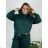 Sleeveless jacket long sleeve (uni sl) ITALIAN Fashion IMC17326  dark emerald