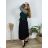 Women's Warm Long Sleeve Dress (L / XL ONE SIZE) ITALIAN FASHION IM421MIA