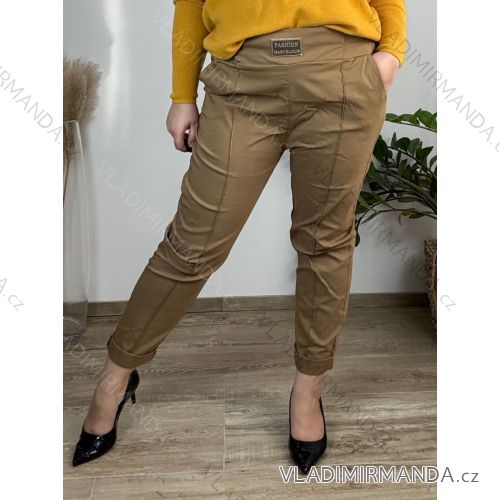 Women's elegant party long sleeve dress (S/M ONE SIZE) ITALIAN FASHION IM322282 50/52 Brown