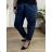 Women's Warm Long Sleeve Dress (L / XL ONE SIZE) ITALIAN FASHION IM421MIA -   dark blue -   2XL / 3XL