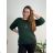 Knitted Sweater with Pendant Long Sleeve Women's (L/XL/2XL ONE SIZE) ITALIAN FASHION IM423590