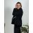Women's Oversized Knitted Long Sleeve Sweater (S/M ONE SIZE) ITALIAN FASHION IMSN2416125