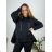 Women's Oversized Knitted Long Sleeve Sweater (S/M ONE SIZE) ITALIAN FASHION IMSN2416125  black