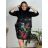 Women's elegant party long sleeve dress (S/M ONE SIZE) ITALIAN FASHION IM322282