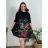 Women's elegant party long sleeve dress (S/M ONE SIZE) ITALIAN FASHION IM322282