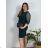 Women's short sleeve dress oversized (L-3XL) POLISH FASHION PMF20013