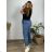 Women's Warm Long Sleeve Dress (L / XL ONE SIZE) ITALIAN FASHION IM421MIA