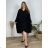 Shirt extended 3/4 long sleeve women's (L/XL/2XL ONE SIZE) ITALIAN FASHION IM423025