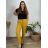 Jacket Extended Slim Long Sleeve Women Plus Size (48/50/52 ONE SIZE) ITALIAN FASHION IM424658 48/50 žlutá hořčicová