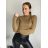 Women's Long Sleeve Oversized Zip Up Hooded Sweatshirt Coat (S/M ONE SIZE) ITALIAN FASHION IMPLI2385141