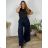 Women's Warm Long Sleeve Dress (L / XL ONE SIZE) ITALIAN FASHION IM421MIA
