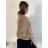 Women's 3/4 Long Sleeve Knitted Sweater (S/M/L ONE SIZE) ITALIAN FASHION IMM24M5986-1 -   white -   S/M/L