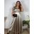 Women's Long Casual Short Sleeve Dress (S/M ONE SIZE) ITALIAN FASHION IMPSH246540XL/DUR  dark blue