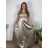 Women's Long Casual Short Sleeve Dress (S/M ONE SIZE) ITALIAN FASHION IMPSH236540