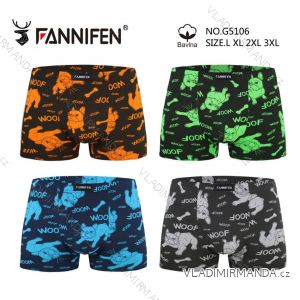 Men's cotton boxer shorts (L-3XL) PESAIL PES25G5106