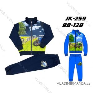 Set of long-sleeved sweatshirt and sweatpants for children's boys (98-128) SEZON SEZ25JK-259