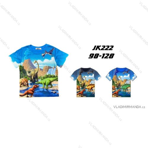 Short sleeve T-shirt for children's boys (98-128) SEZON SEZ25JK-222
