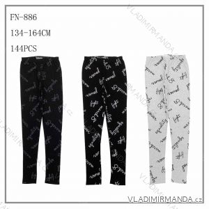 Long leggings for girls (134-164) SEASON SEZ25FN-886