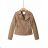 Women's leatherette jacket (S-2XL) GLO-STORY GLO25WPY-4213-2